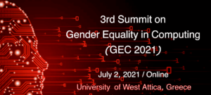 3rd Summit on Gender Equality in Computing