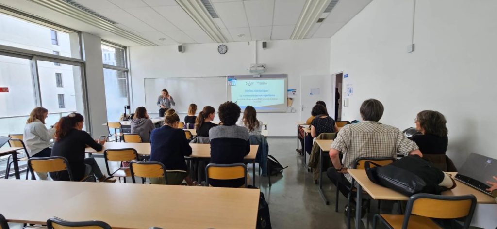 Workshop with the University of Bordeaux’s personnel on inclusive communication