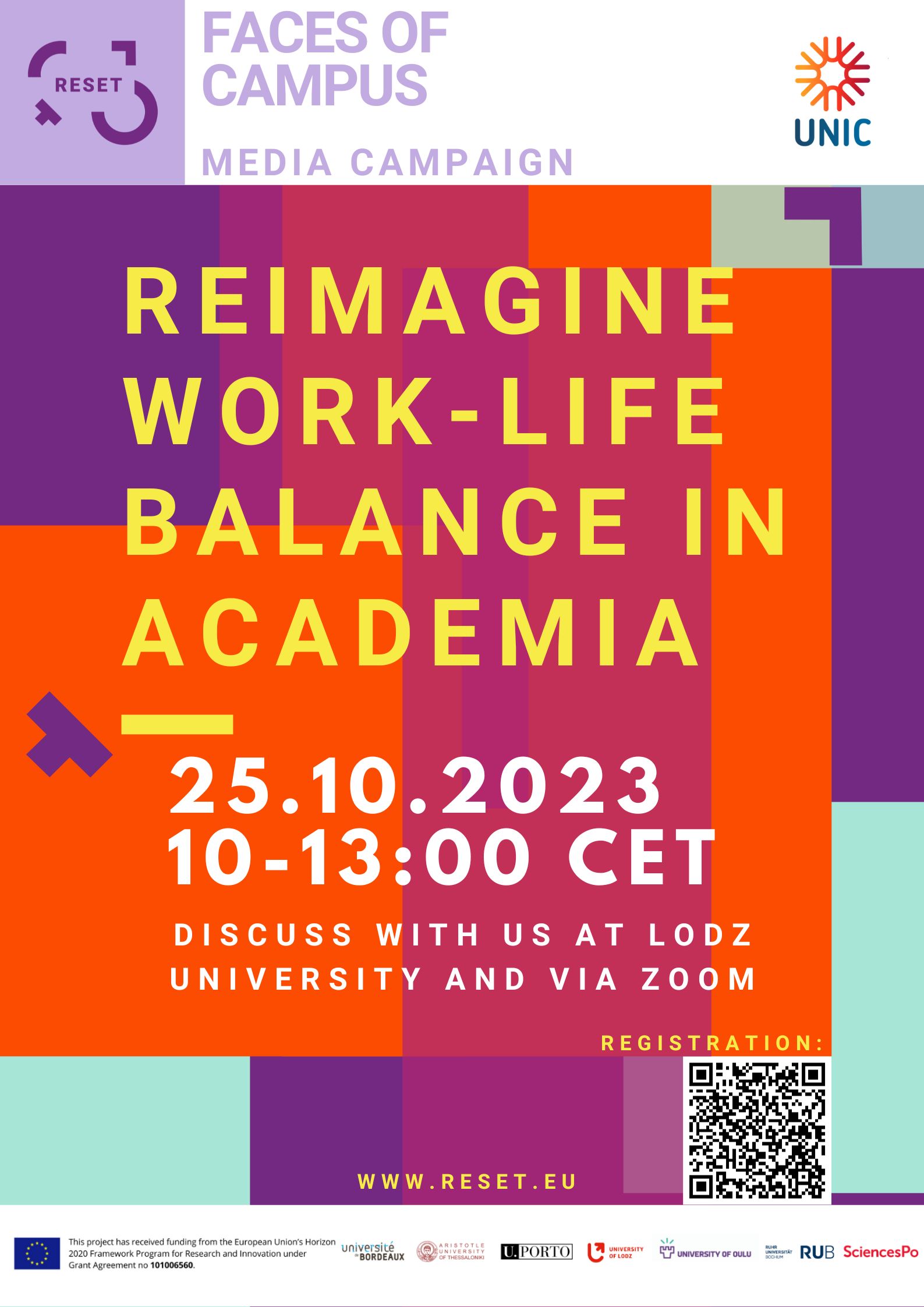 Reimagine Work-Life Balance in Academia - RESET Project
