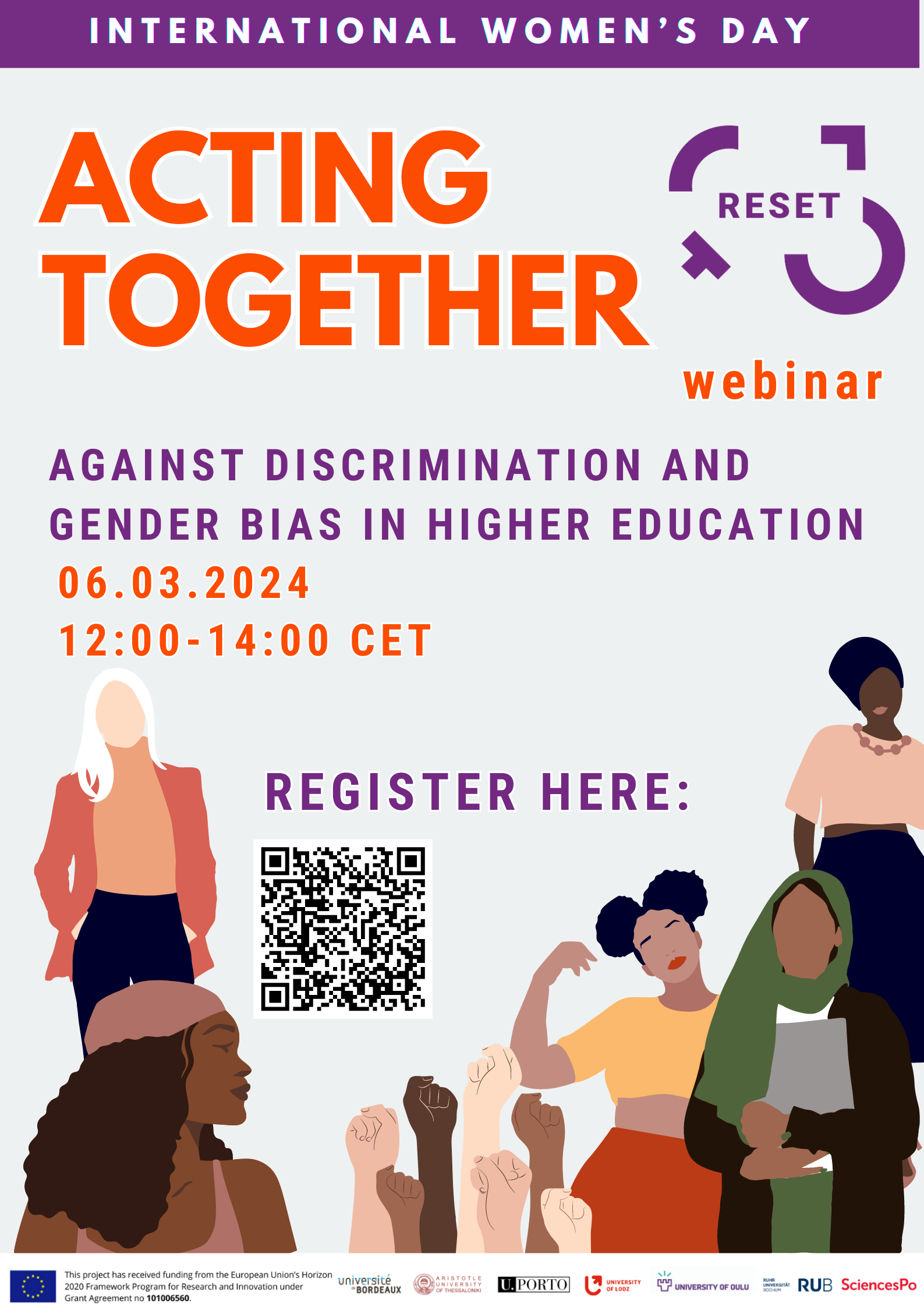 Acting Together against Discrimination and Gender Bias in Higher