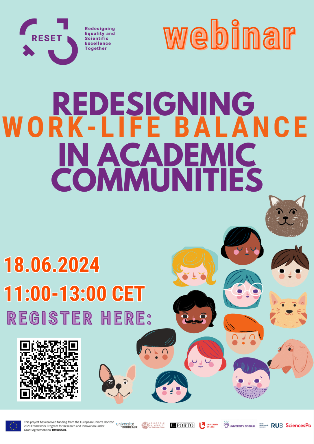 Redesigning Work-Life Balance in Academic Communities - RESET Project