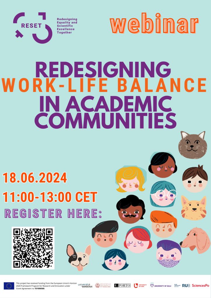 Redesigning Work-Life Balance in Academic Communities